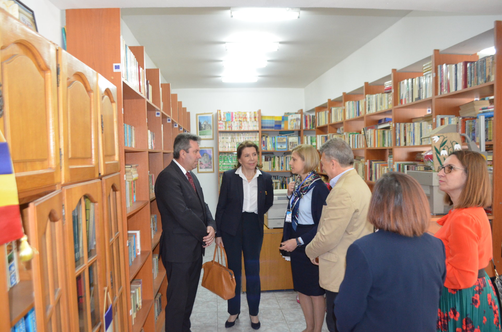 Excelența Sa, Doamna Michèle Ramis, Ambasadoarea Franței în România, în vizită la ROMFRA